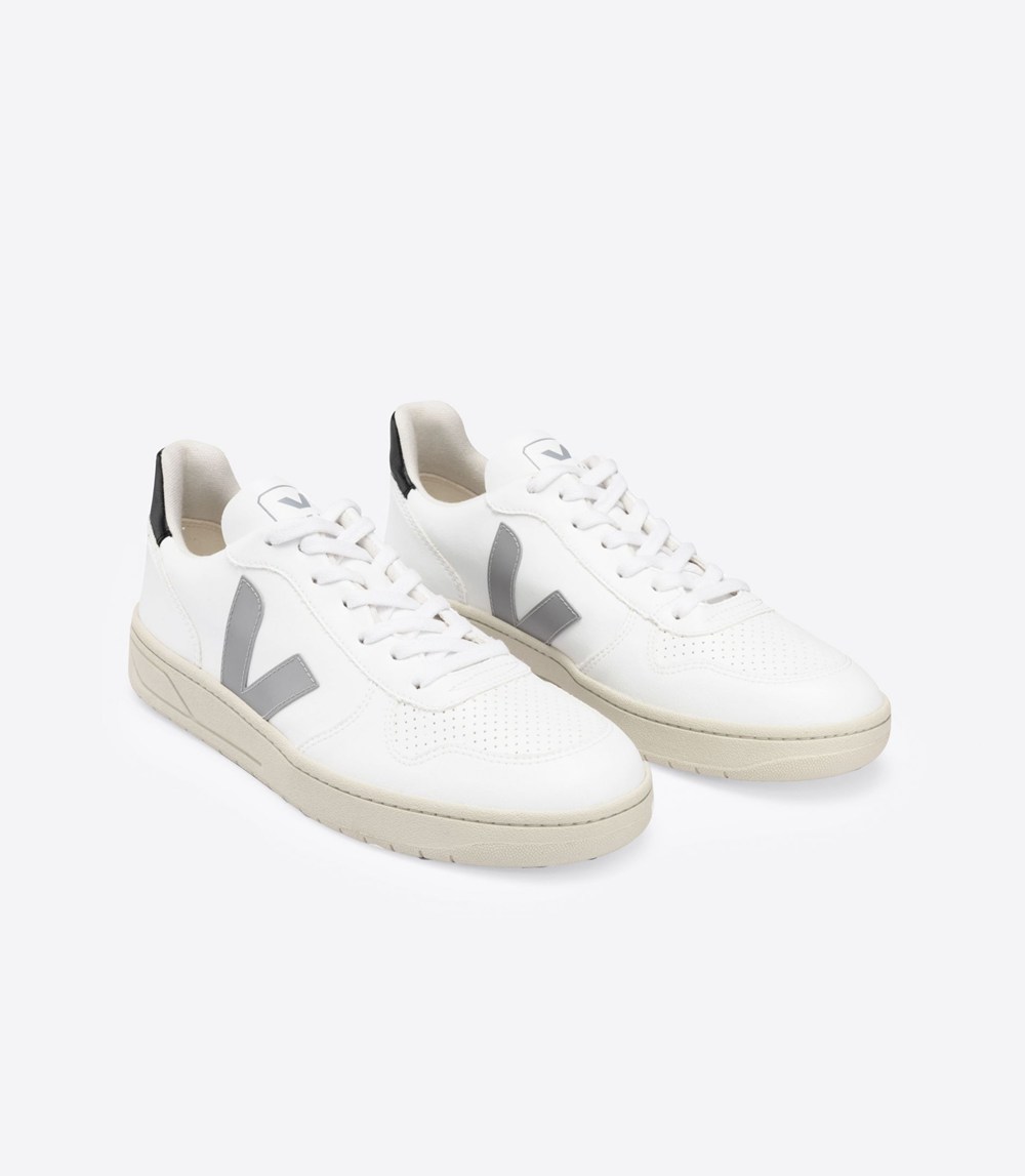 Veja Sneakers Mens - V-10 Cwl - White - 0478OSWXU